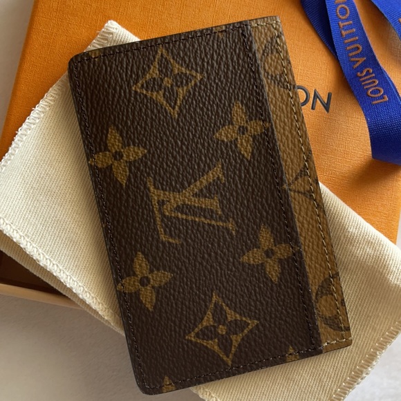 BNIB Louis Vuitton Reverse Monogram Card Holder Case M69161 Made in France - Picture 8 of 12